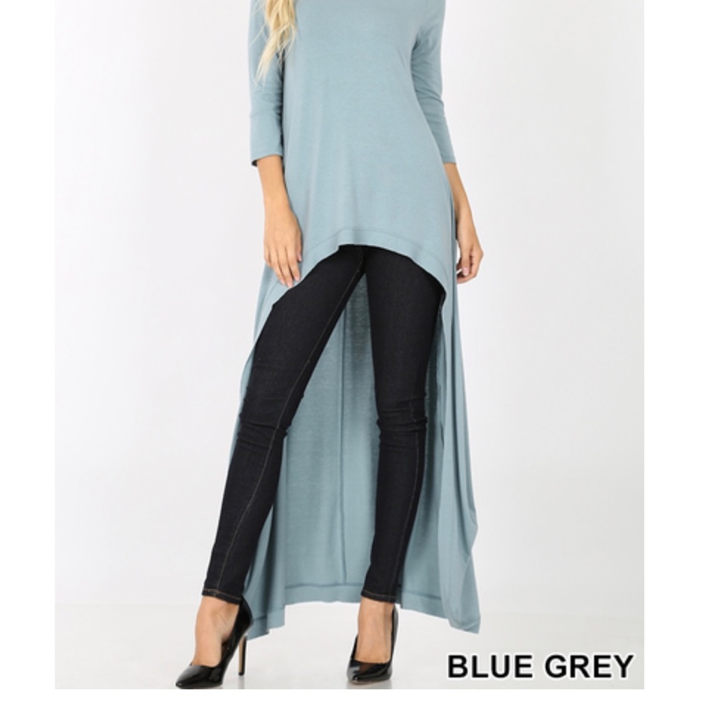 High Low Longline Top